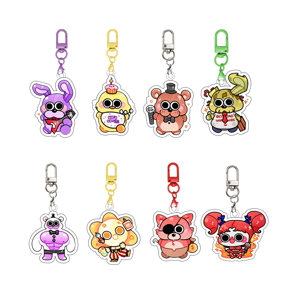 Baby Products To Gift - Porte-clés en acrylique pour le jeu
