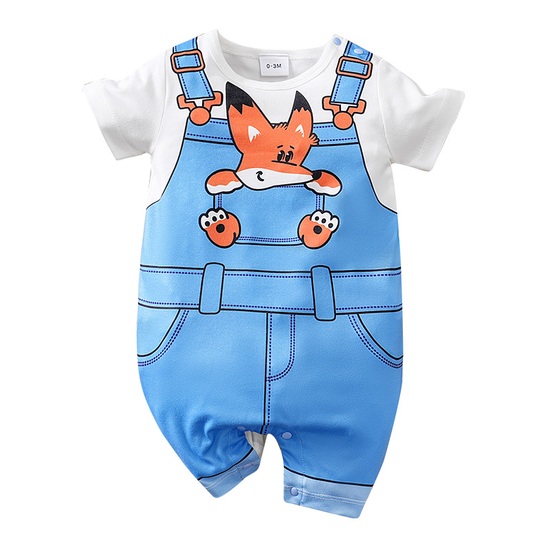 Baby Products On Sale - Combinaison en faux jean à manches