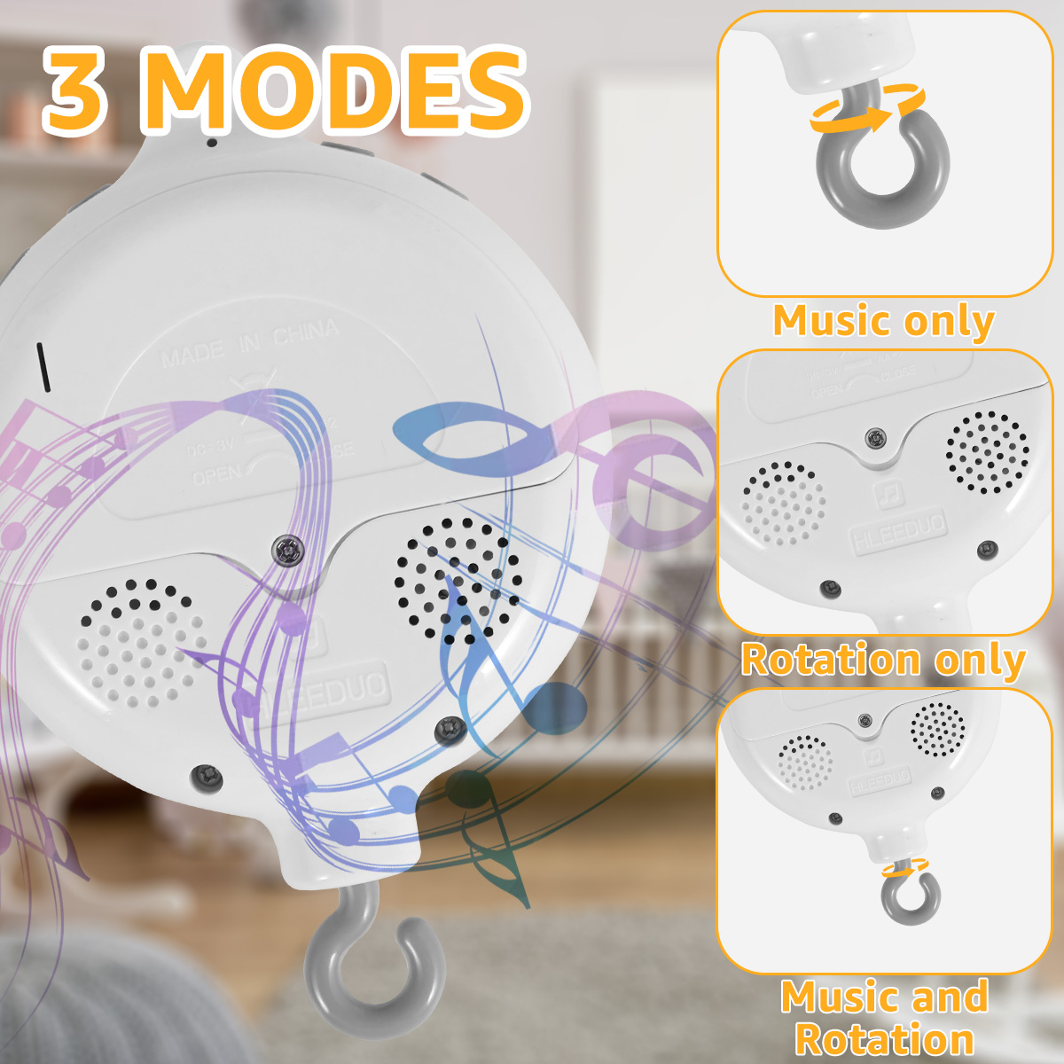 Boîte à musique rotative ABS p - Baby Products Gift avis et prix