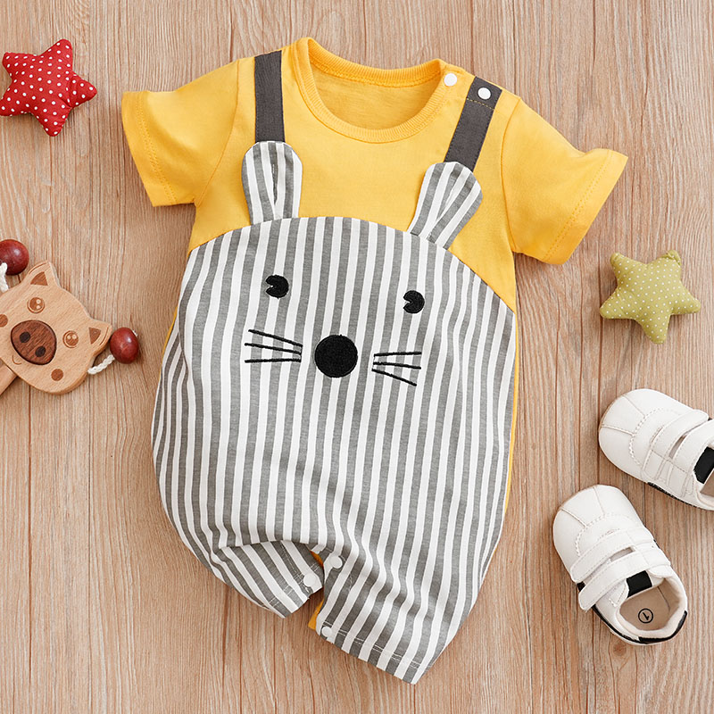 Barboteuse en coton à manches  - Baby Products On Sale avis et prix