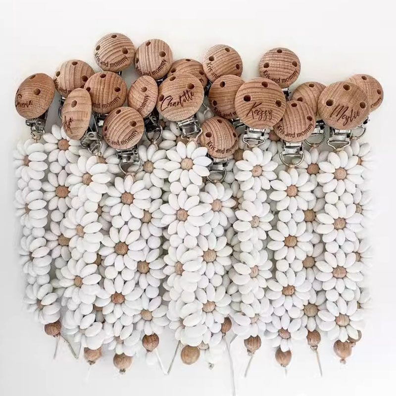 Chaîne de sucette en bois pour - Baby Products Gift avis et prix