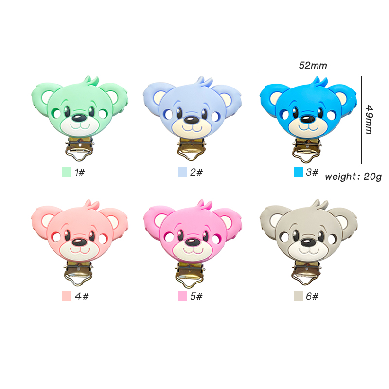 Attache-sucette ours en Silico - Baby Products Photos avis et prix